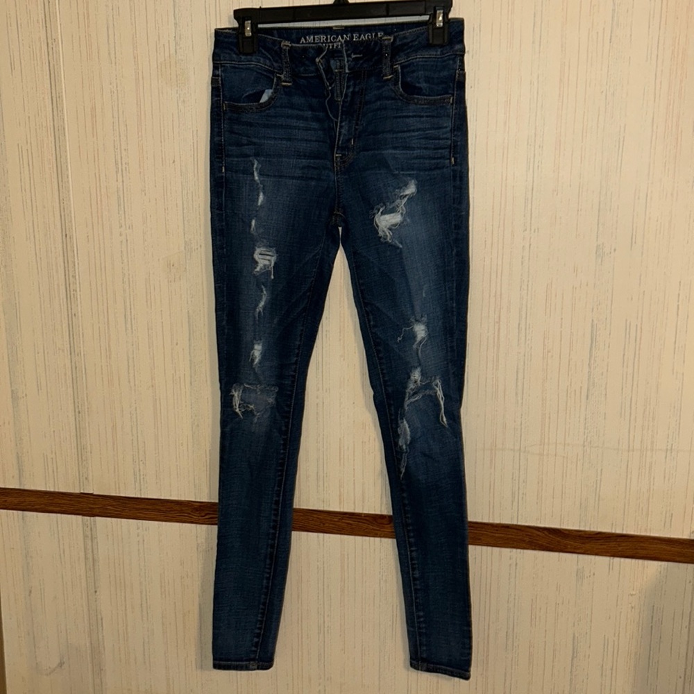 American eagle high waisted jeans